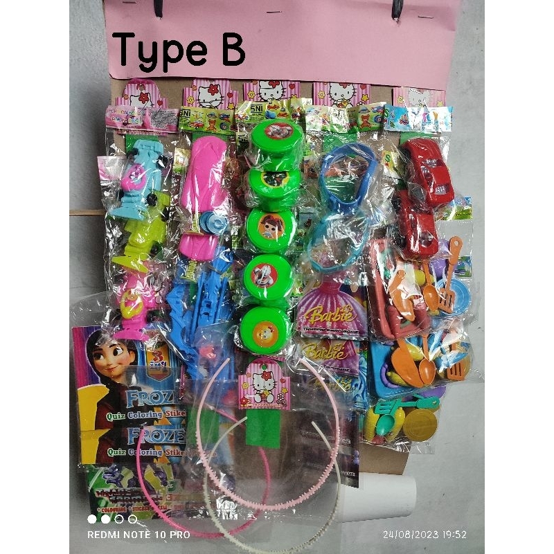 Mainan Renceng Serba 2000 isi 30 PCS Paket Usaha Mainan Titipan Warung