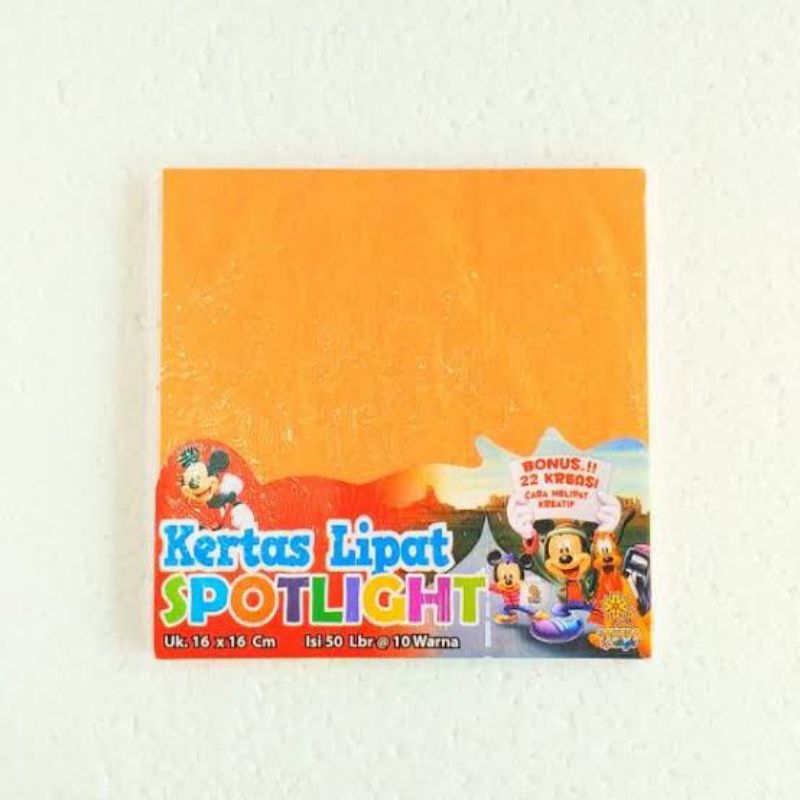 

Kertas Warna Lipat isi 50Lembar ukuran 16x16cm