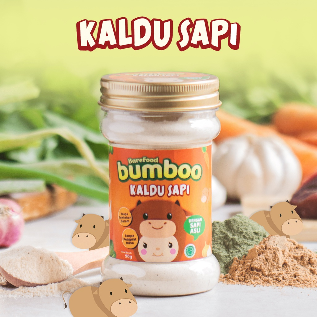 

BUMBOO Kaldu Asli Sapi 90gr - Kaldu Anak MPASI - No MSG - Tanpa Gula & Garam - Bahan Alami