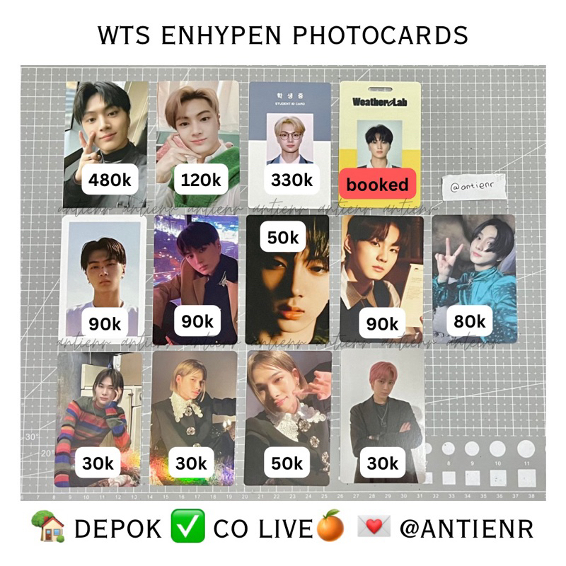 PHOTOCARD ENHYPEN JAY JUNGWON SUNOO NI-KI TOREC GGU GGU SG SYNNARA JAPAN LIMITED LD SW DILEMMA ANSWE