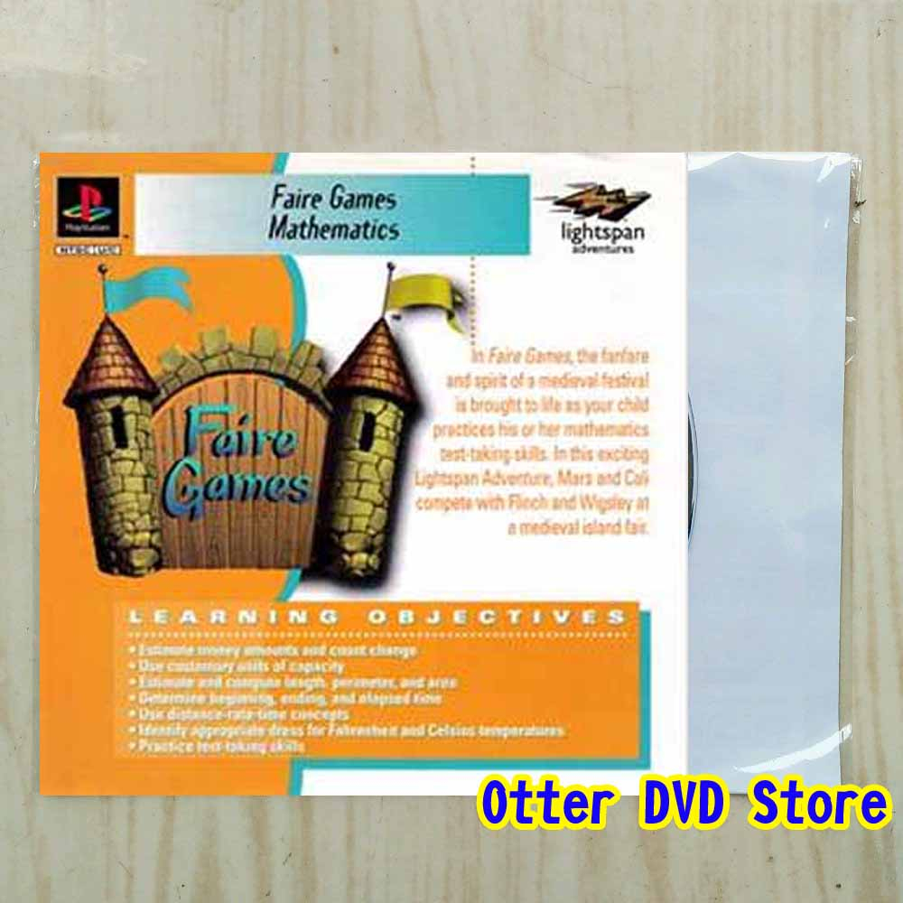Kaset CD Game Ps1 Ps 1 Faire Games - Mathematics