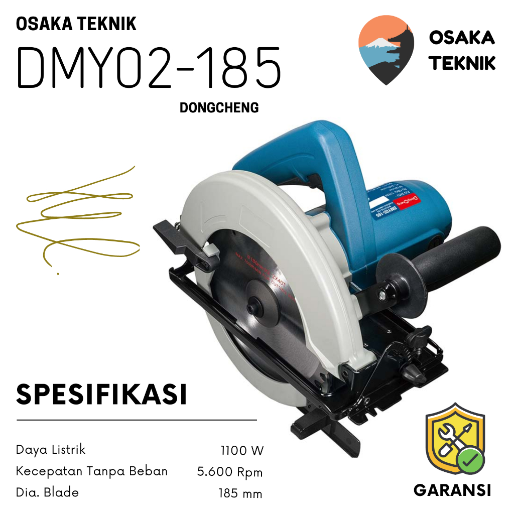 DMY02-185 / DMY 02-185 Mesin Gergaji Circular Saw