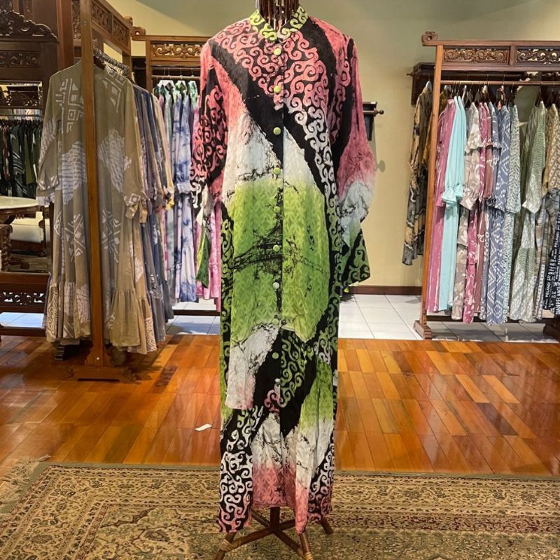 Fajrina Dress Viscos Busui by Dian Pelangi LIMITED EDITION Busana Muslim Baju Maxi Gamis Abaya Kafta