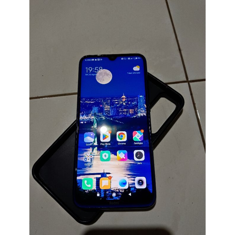 Xiomi redmi note 8 4/64 second hp ces bekas baik normal jaya