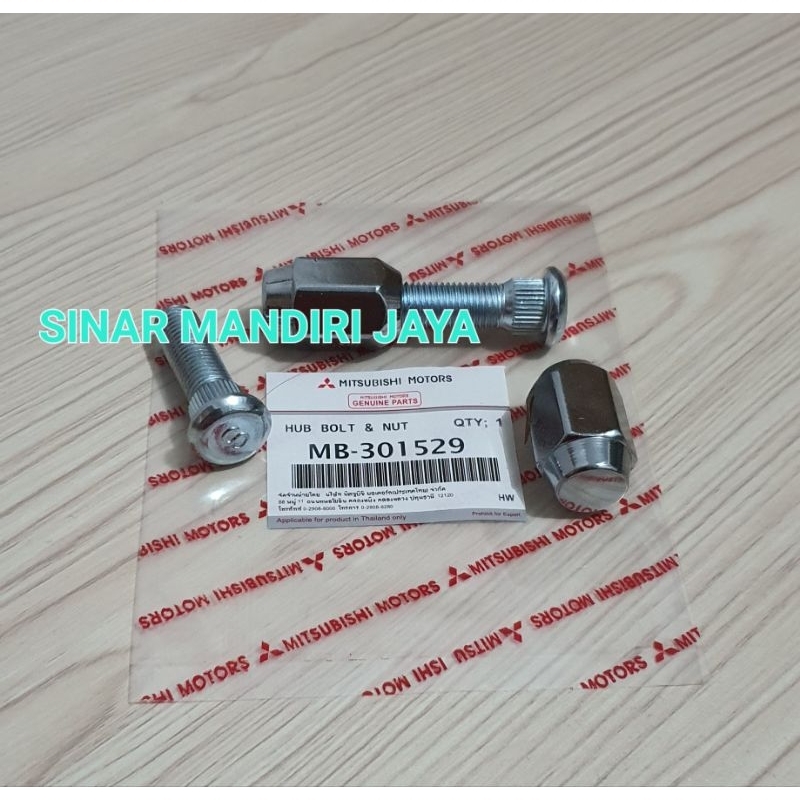 BAUT RODA HUB BOLT L300 KOMPLIT MUR RACING ASLI