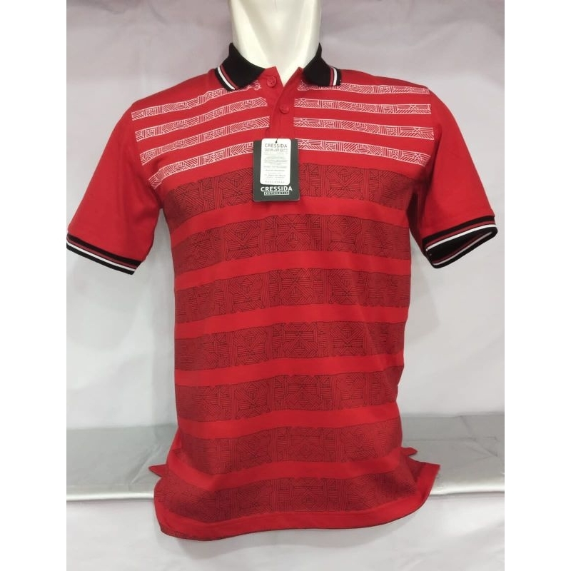 kaos kerah cressida original polo shirt pria slimfit
