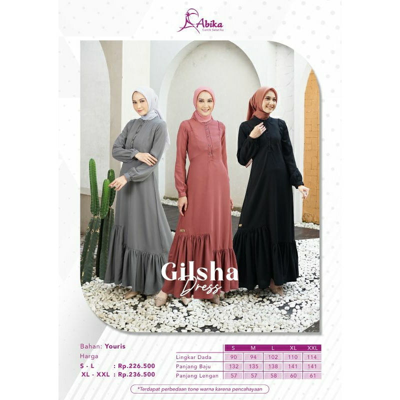 gilsha dress abika