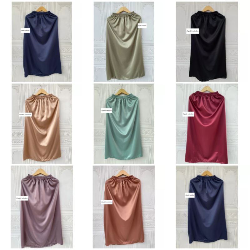Rok Polos Mayung Rok Panjang Wanita Rok Panjang Korean Style