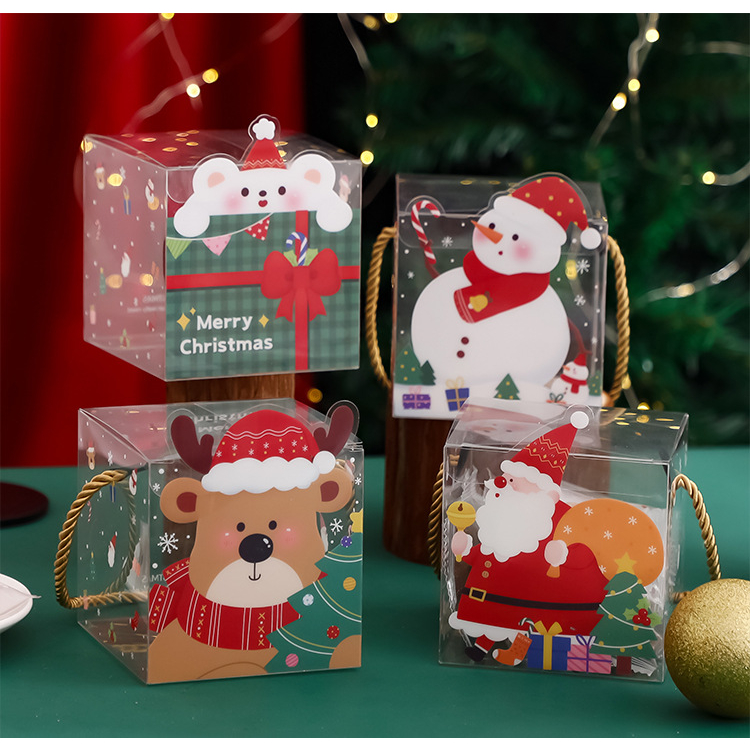 

Kotak Mika Tenteng | Goodie Bag | Box Hampers | Box Bingkisan | Box Hadiah Christmas Natal