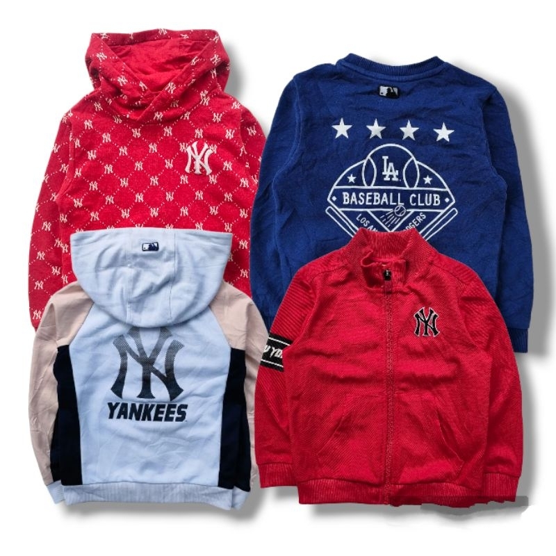 JAKET MLB CREWNECK ANAK