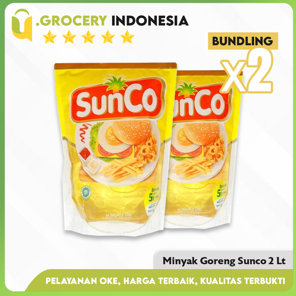 

Minyak Goreng Sunco 2lt Bundling x2