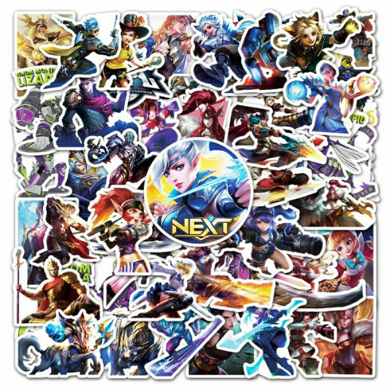 

Stiker Cutting Hero MOBILE LEGENDS Vinyl Stiker MLBB Stiker Laptop Hp | Stiker Tumbler Koper Anti Air Dan Lainya