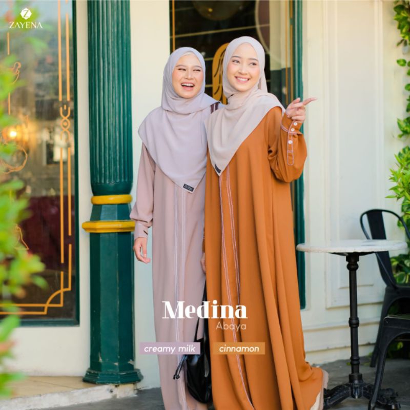 MEDINA ABAYA by ZAYENA INDONESIA/ABAYA/GAMIS DEWASA/ABAYA UMROH/OUTFIT DAILY