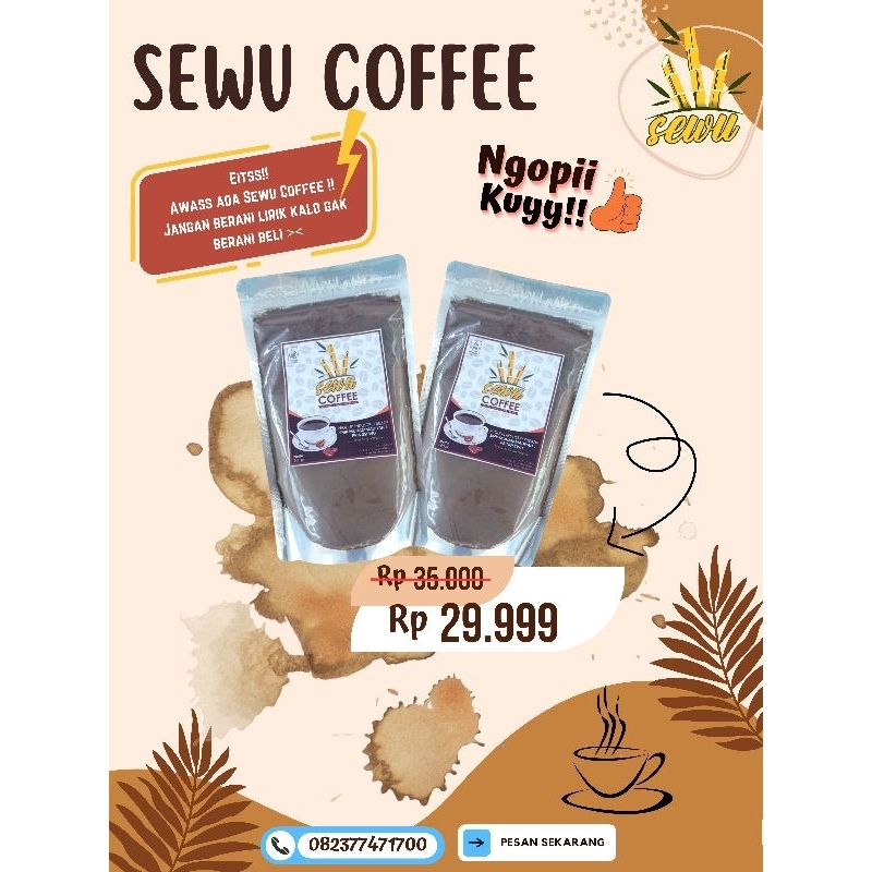 

Sewu Coffee Netto 200g