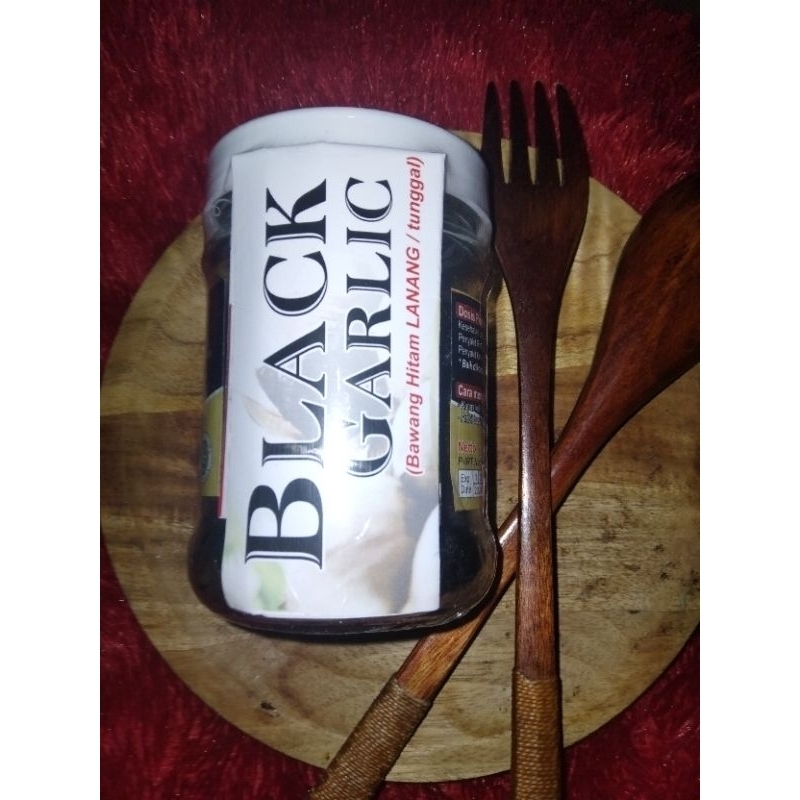 

black garlic 125 gram sudah kupas