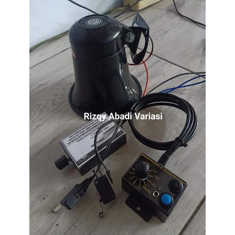 Sirine Patwal 12 mode suara + volume