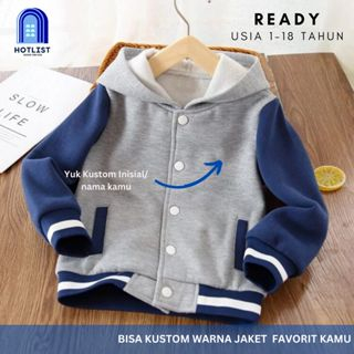 Jaket Varsity Anak Dewasa Custom Bordir