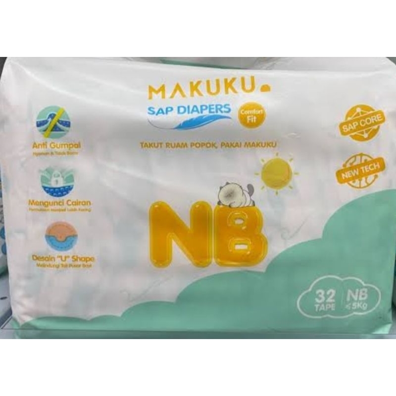 Makuku Diapers Newborn 32