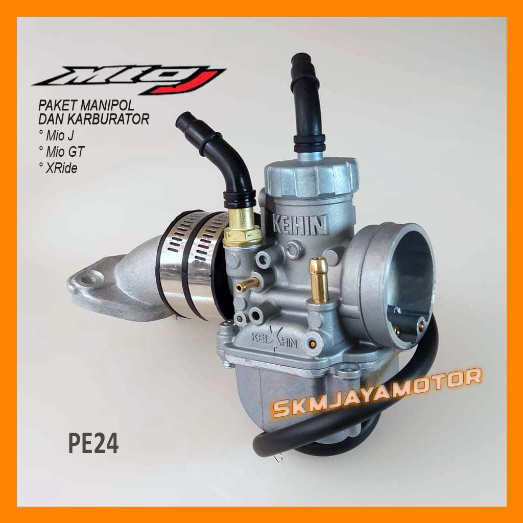 Paket Manipol Mio J Xride Memakai Karbu Pe24, 26, 28