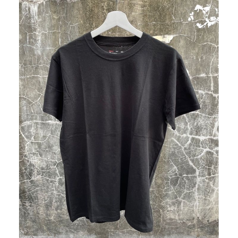 Kaos Hitam Polos Hanes