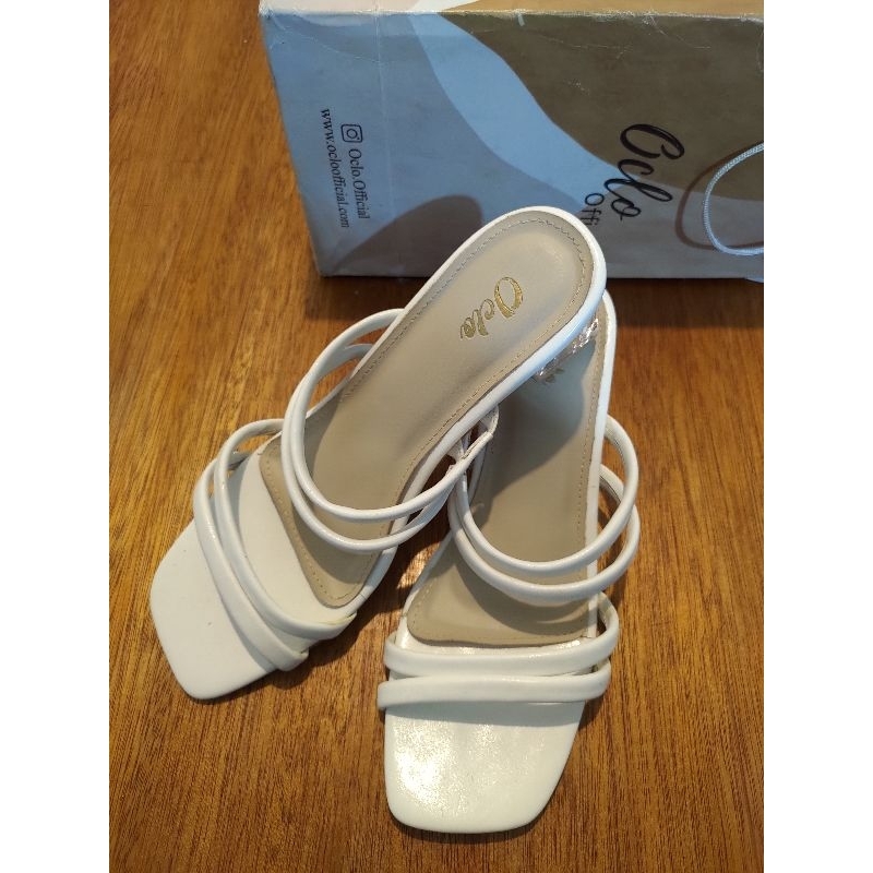 Preloved sandal heels Oclo Official 5cm Size 39
