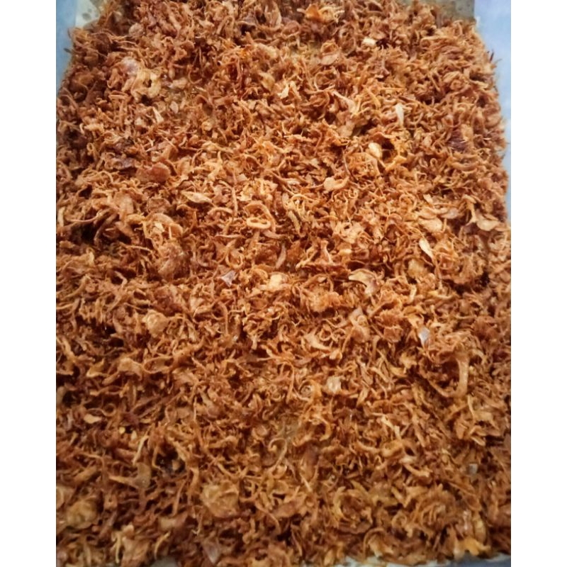 

Bawang Goreng asli tanpa campuran tepung