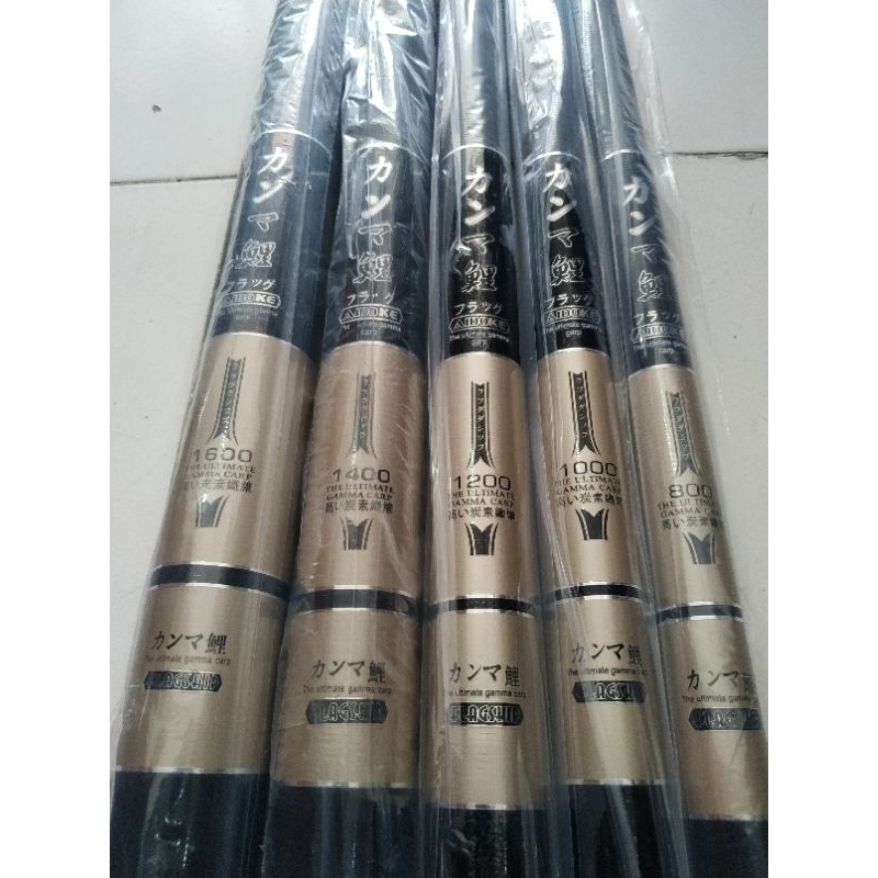 Joran Tegek Carbon Aidoke 16 Meter 14 Meter 12 10 8 Ruas Panjang Pulut Burung