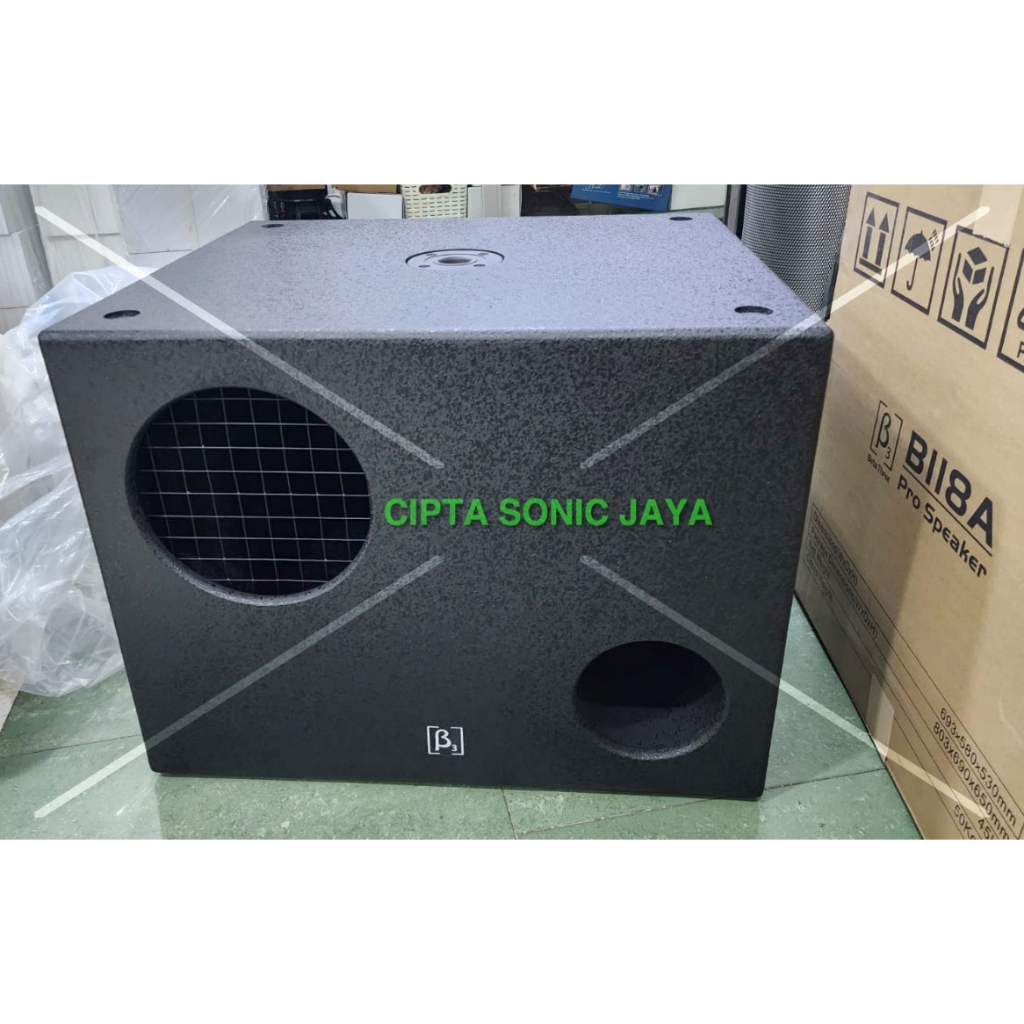 (JUAL 2 BUAH) Speaker Beta 3 Sigma B118a / 118a / 118 a B3 Beta3 Subwoofer 18” Aktif