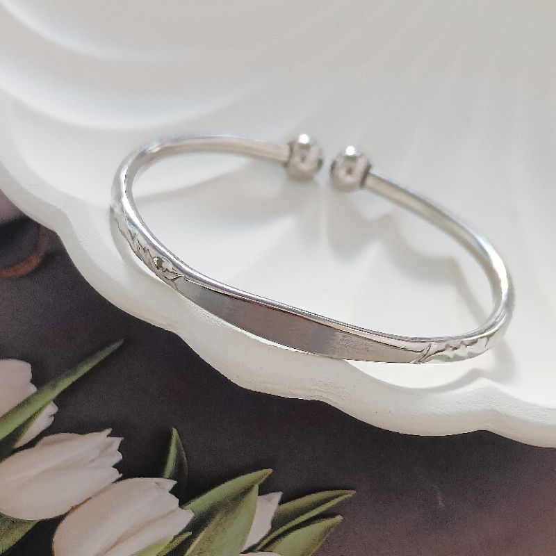 gelang bayi anak monel/ gelang murah titanium anti luntur