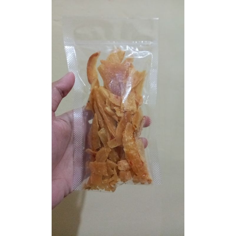 

Kemasan Ekonomis Balung Kethek Loncis Keripik Ketela Singkong Rasa Pedas