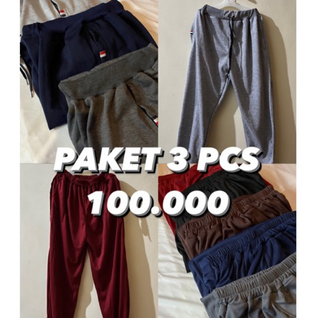 celana panjang jogger premium/ celana aladin panjang/ celamis wanita peemium