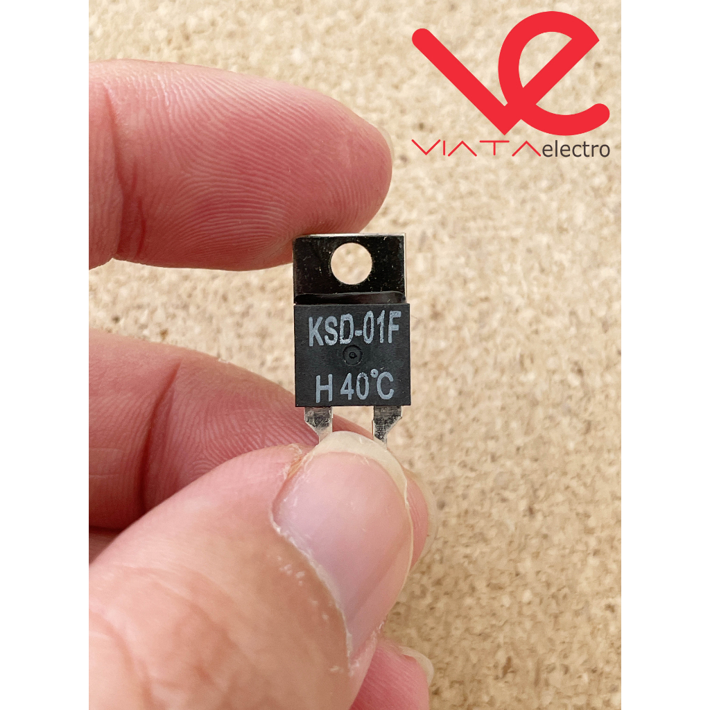 THERMOSTAT KSD-01F H 40C (1 BUAH) ups THERMAL SWITCH 40C KSD 01F H40C THERMAL FUSE ups stabilizer