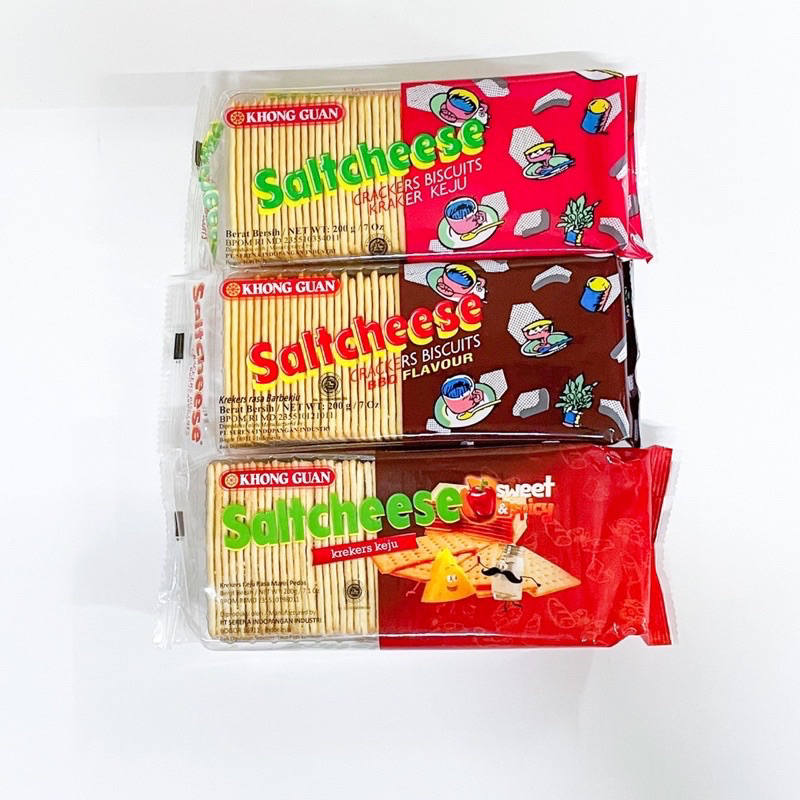 

Khong Guan Crackers Saltcheese 200g