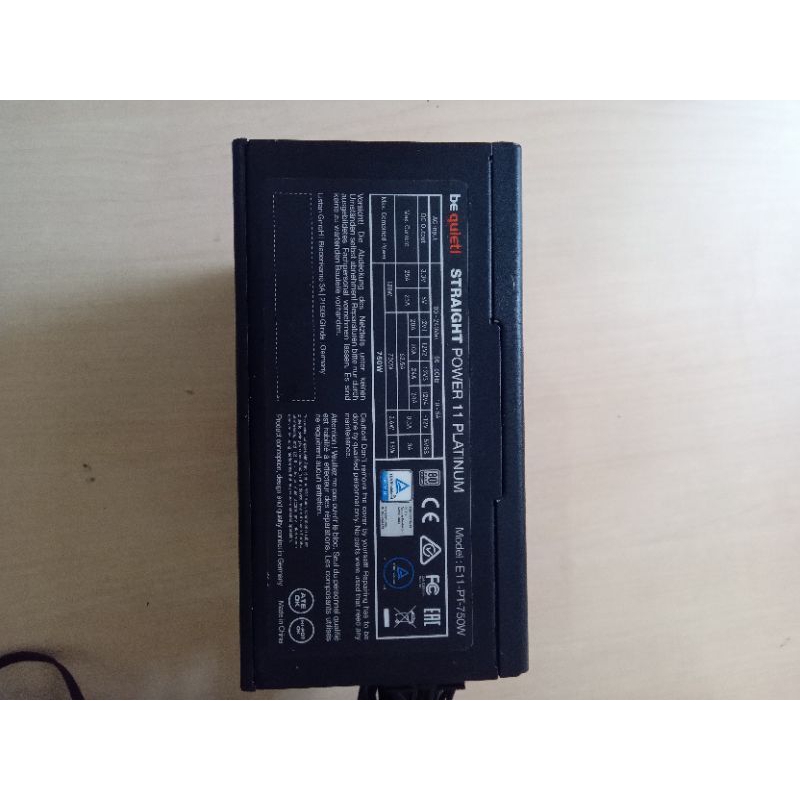 psu pure be quite 750watt 80+ platinum fullmodular