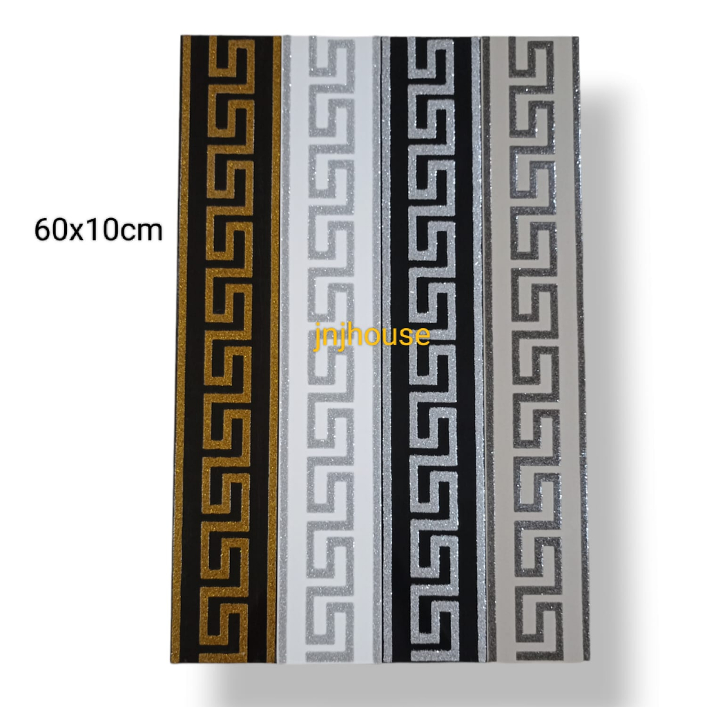 Plint List Granit 10x60 Motif Kotak List Granit Plint Hiasan Dinding
