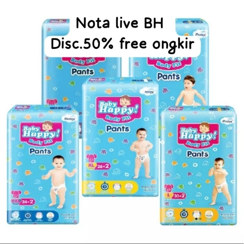 baby Happy pampers M