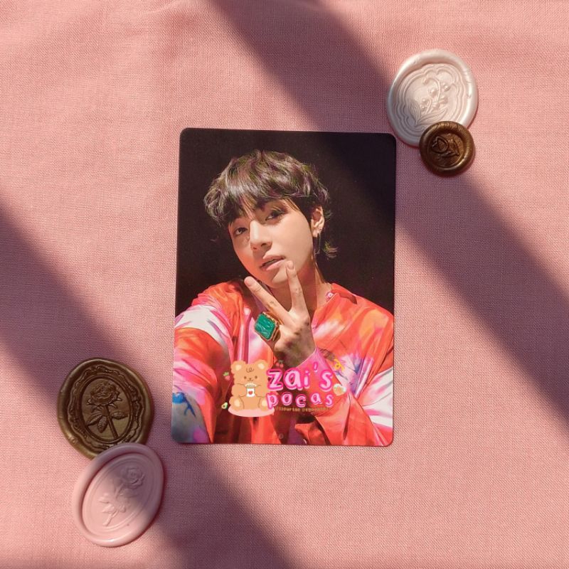 FREE CL taehyung mpc armybomb ver 3 / taehyung akik / bts official photocard