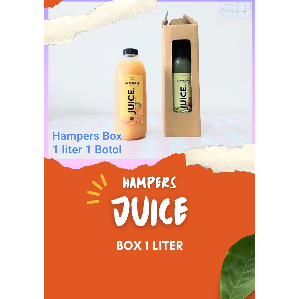 

Hampers Box Fresh Juice 1 Liter Jus Buah