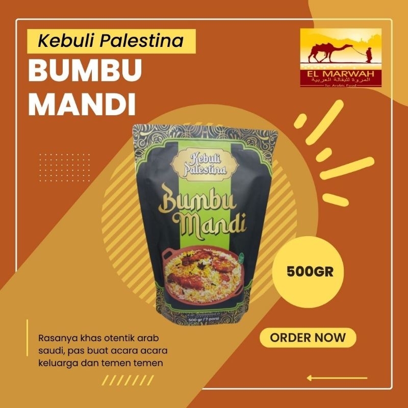 

nasi mandhi instan isi beras basmati dengan bumbu mandhi 500g siap masak untuk 7 porsi