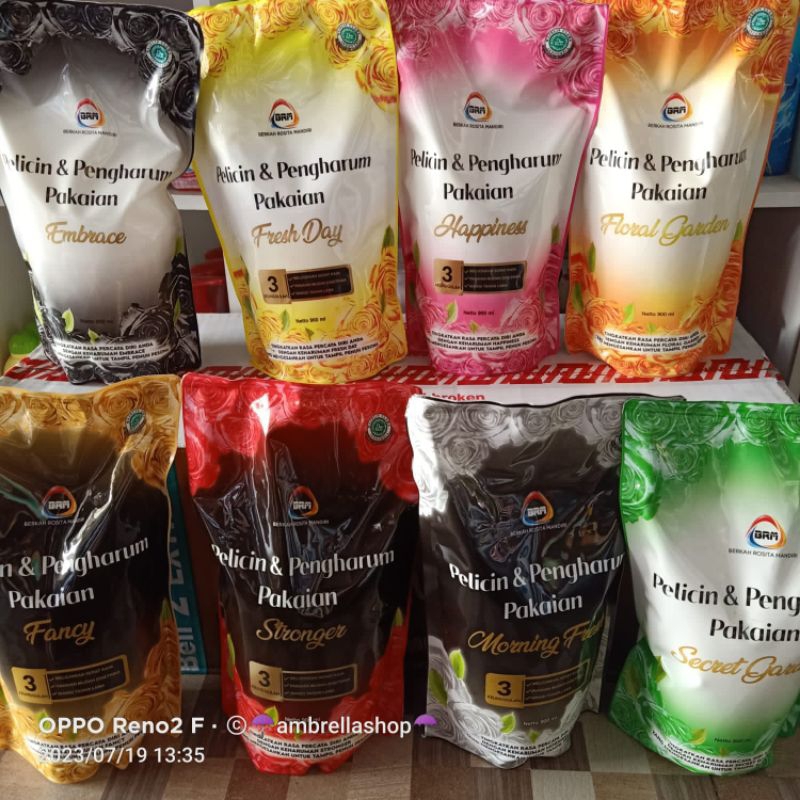 PEWANGI LAUNDRY BRM KEMASAN POUCH