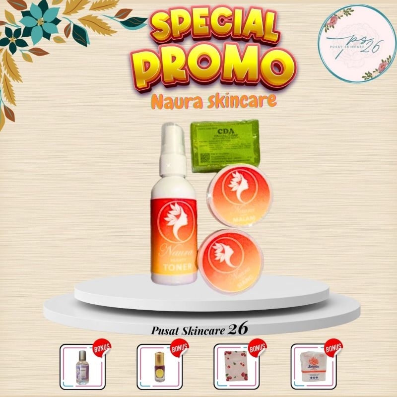 NAURA BEAUTY SKINCARE PUTIH DALAM 2 MINGGU