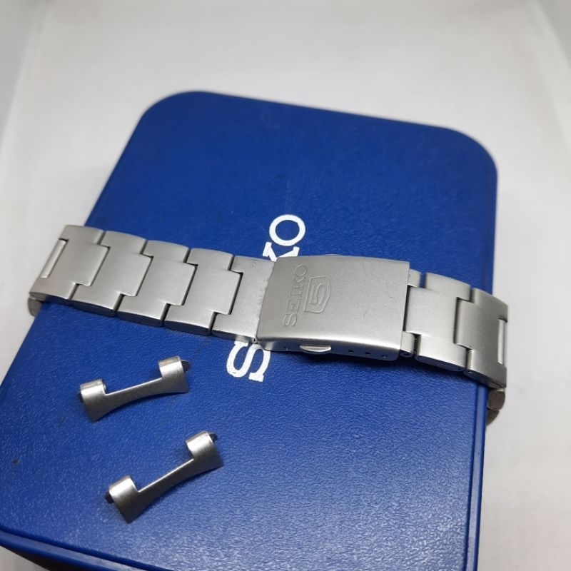 Strap Seiko SNK809K1 Rantai / Bracelet Ori Bawaan For SNK809 SNK803 SNK805 SNK807