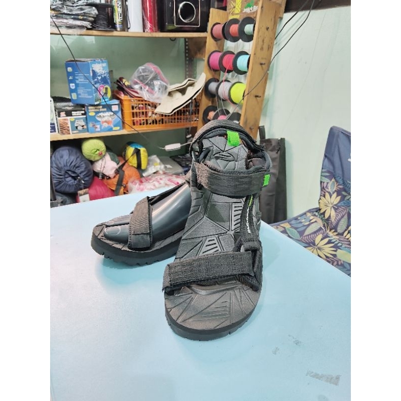 Sandal Gunung New Omega Black, Outdoor Pro