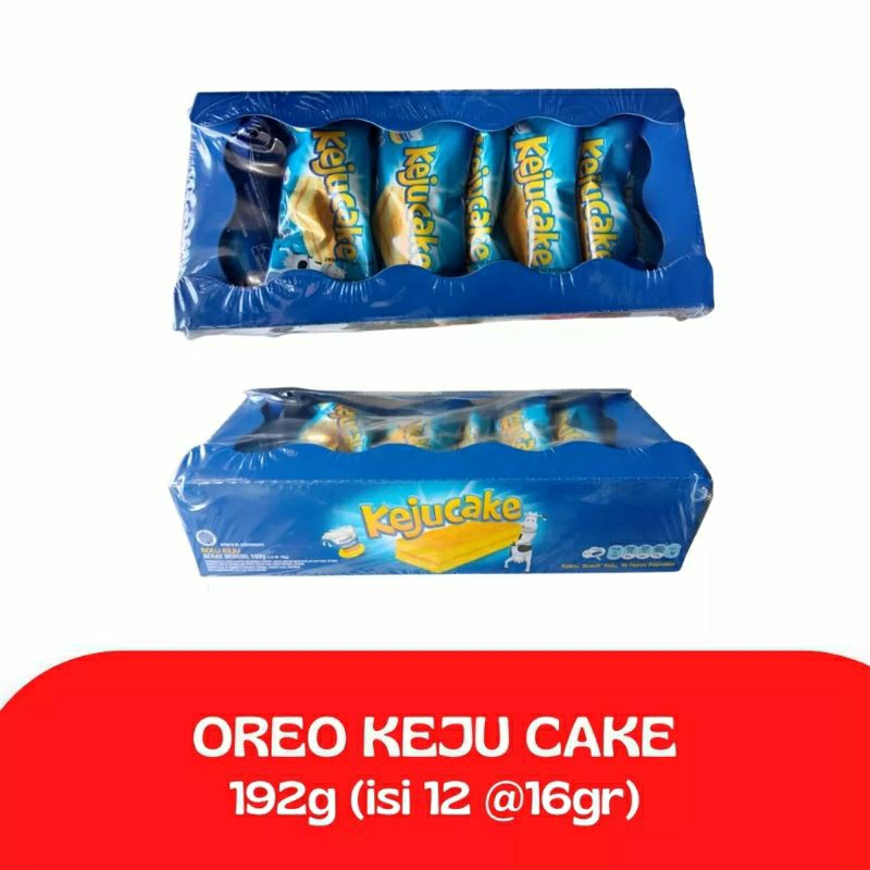 

[BOX] Keju Cake isi 12pcs