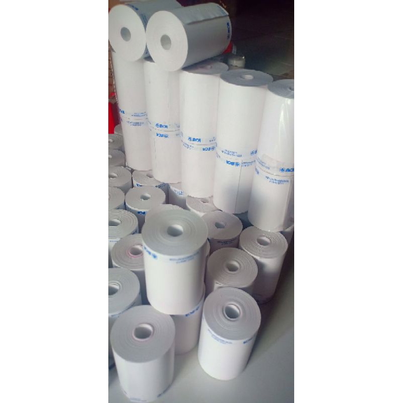 

kertas thermal logo 58x40 paket 10roll