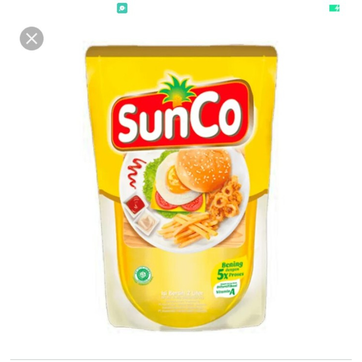 

MINYAK GORENG SUNCO KEMASAN 2 LITER