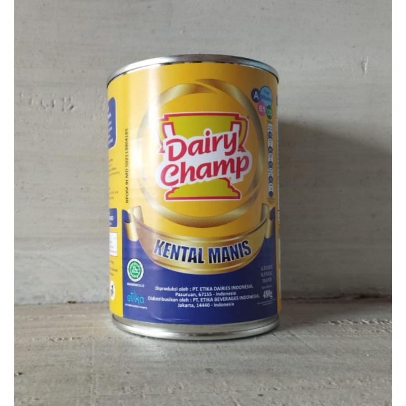 

Dairy Champ Kental Manis Kaleng 480gr
