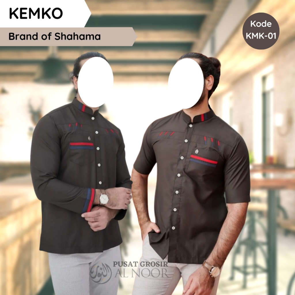 Kemko | Kemeja Koko| KMK01 - Pusat Grosir Al Noor