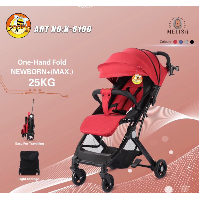 Stroller Cabin Size Pacific Baby K8100 / K8200 / K9600