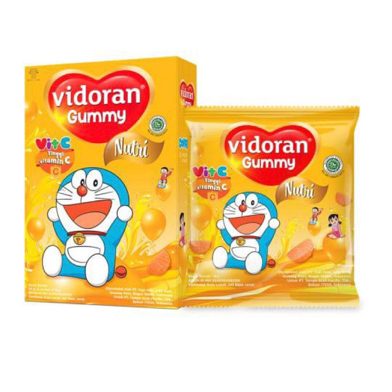 Vidoran gummy per sachet ( multivitamin permen anak )